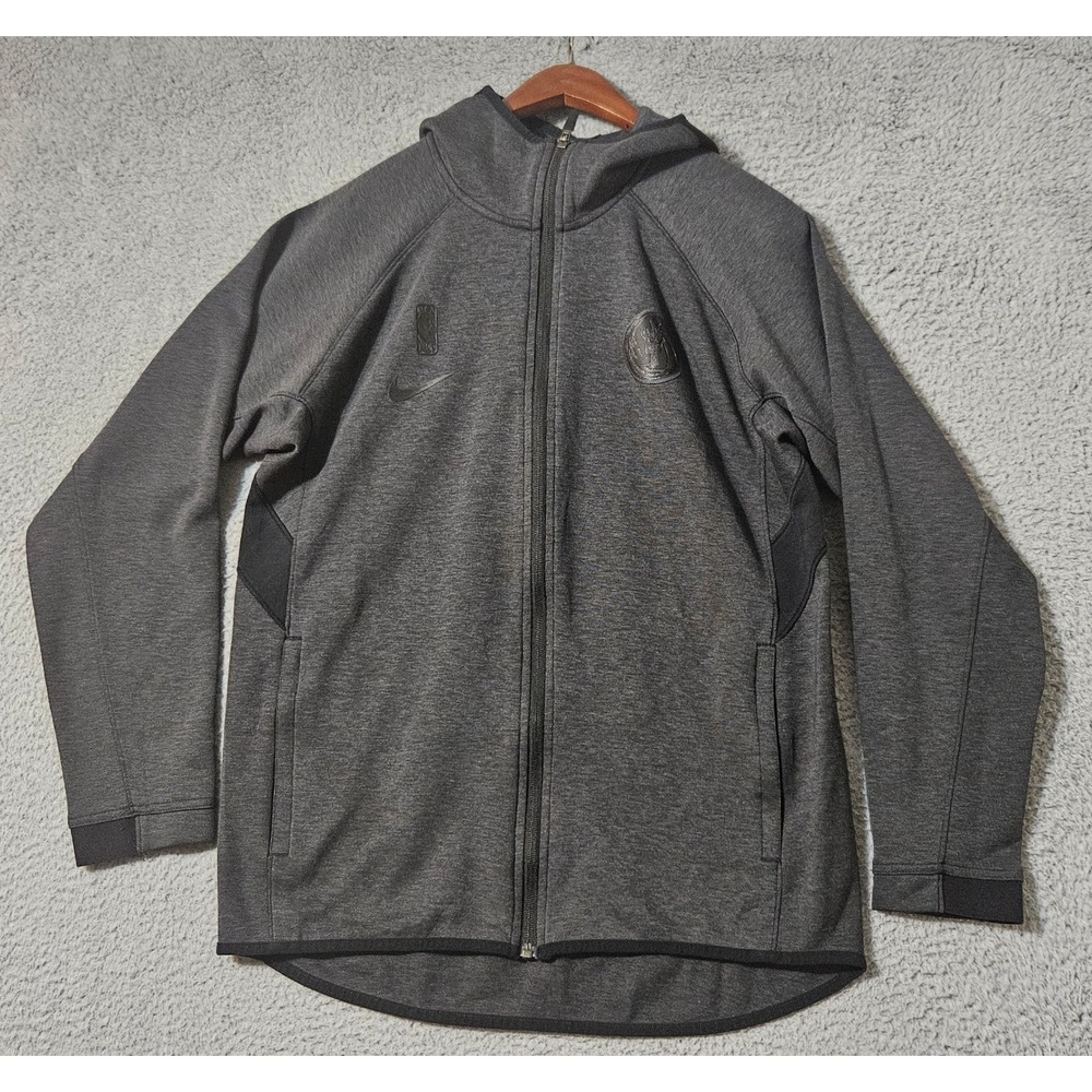 Dallas Mavericks Nike Dri Fit Full Zip Hoodie‎ Sz Medium AV1532-032 Team issue